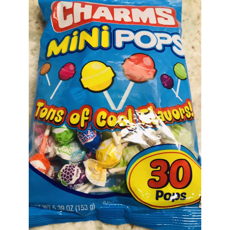 Charms Tons of Cool Flavors 30 Mini Pops:5.39oz/15