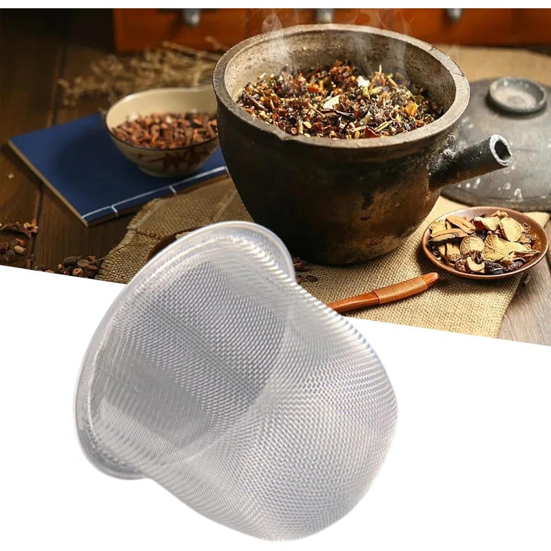 Infusore da tè riutilizzabile in acciaio inox da 6 cm,