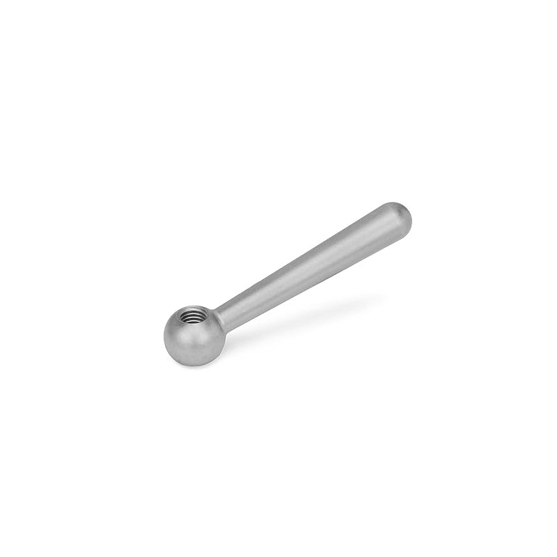 Ganter Normelemente Taper Handles Stainless Steel DIN 99-80-M10-N-NI Handle Length: