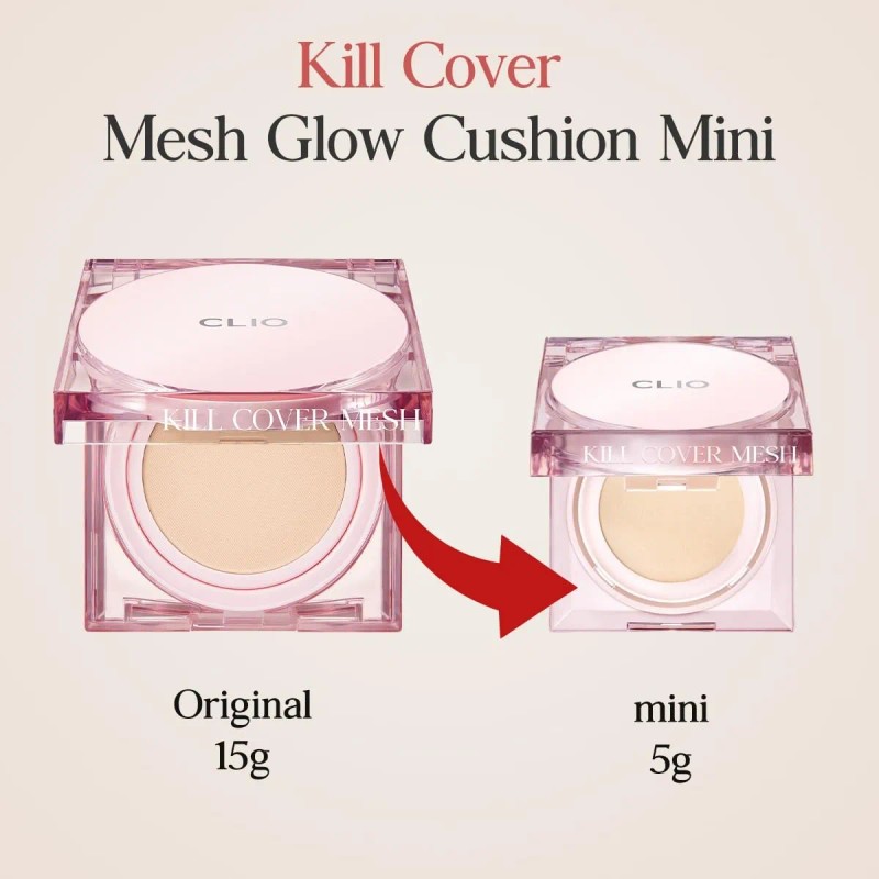 Clio Kill Cover Mesh Glow Cushion Spf50+ Pa++++ Mini