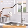 Smart Motion Sensor Touchless Kitchen Faucet, Hands-Free Automatic Pull-Out Sprayer