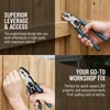 Nail Puller pliers, 9" Grade Multi-function Cutting Pliers, wire stripper