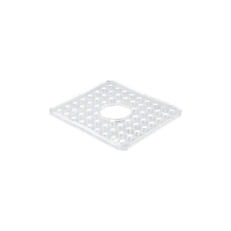 iDesign Kitchen Sink Protector Mat with Hole for Sink Strainer