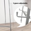 Metal Easel Stand with Chain Support for Mirror,Iron Floor Easels