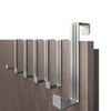 4smile Door Hooks for Hanging, Stainless Steel, Pack of 6