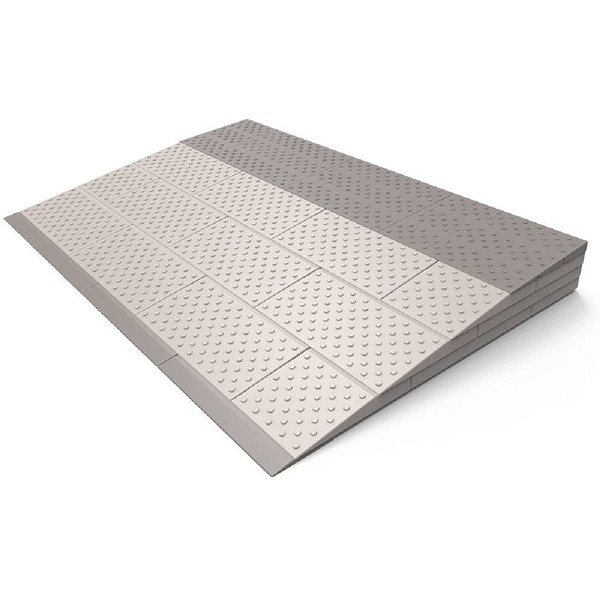 secucare Schwelle Rampe Modular/Schicht 84Â x 2Â x 21Â cm