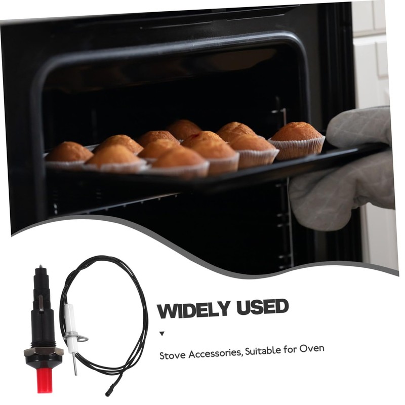 Tofficu 1Set Gas Stove Igniter with Ignition Needle Durable Construction
