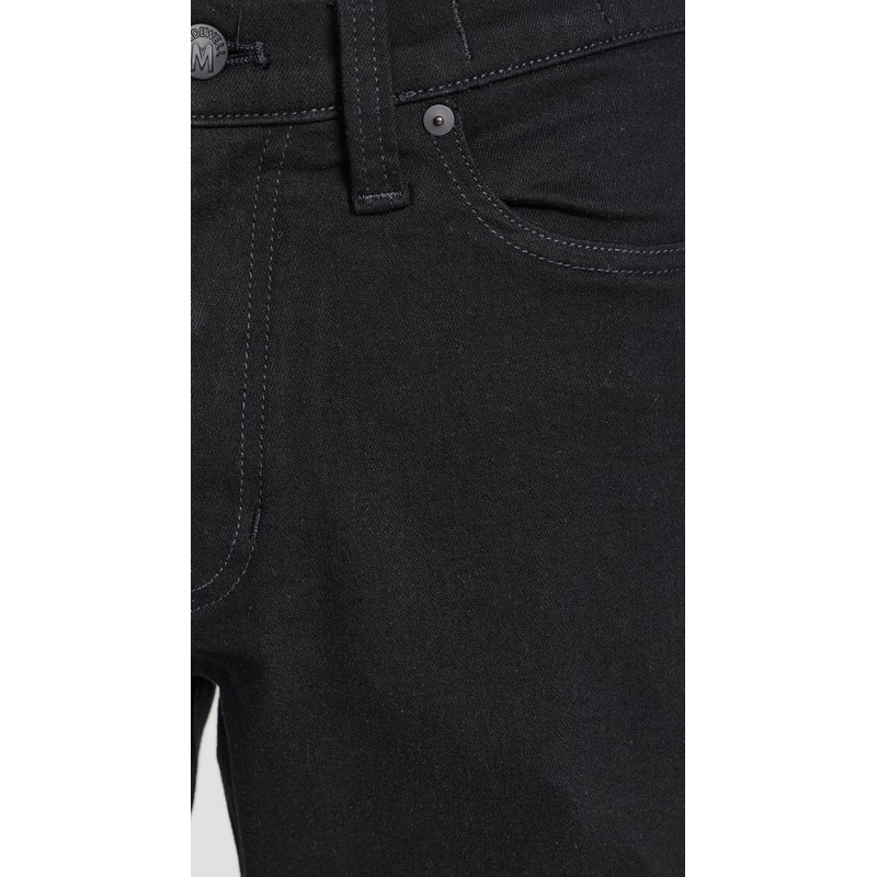 Madewell Men's Athletic Slim Coolmax Jeans, Bainhart Wash, Black, 36