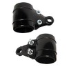 Cyclingolors 2x Lamp Holder Headlight Holder Black Moped Scooter Motorcycle