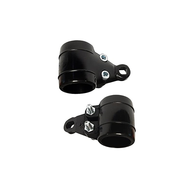 Cyclingolors 2x Lamp Holder Headlight Holder Black Moped Scooter Motorcycle