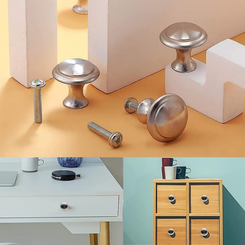 20 Piezas de Pomos de Gabinete de Cocina (Di?metro 30mm)