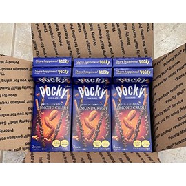 20 Glico Pocky Almond Crush Japan Product Pack of 20