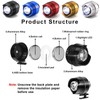 ciciglow Headlight for Crocs, 2 Piece Torch Attachment for Crocs,