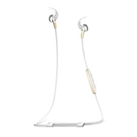 Jaybird Freedom 2 Audífonos Sport In-Ear Wireless Bluetooth con SpeedFit – Blanco/Dorado