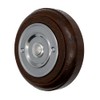 Modern Living Round Wireless Doorbell in Tudor and Brushed Nickel