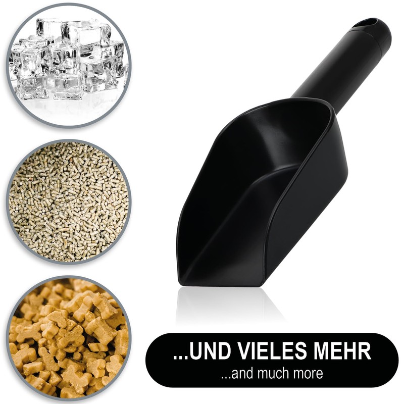 COM-FOUR® 2X Feed Scoop for portioning Animal Feed – Plastic
