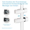 OFFO Hand Shower Holder 19-25 mm Adjustable Diameter Shower Holder