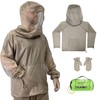 RoamRider Mosquito Jacket, Bug Jacket with Hood for Men and