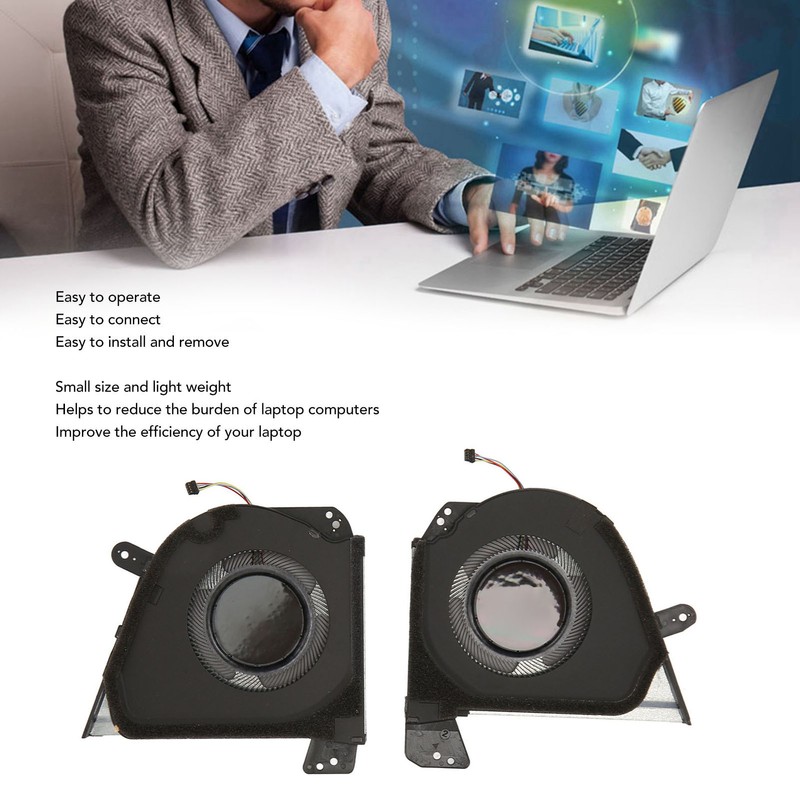 Laptop Cooling Fan Replacement Compatible for ASUS ROG Zephyrus M16