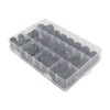Tiardey 145pcs Plastic Cap Nuts Set Hex Nut Cover M4