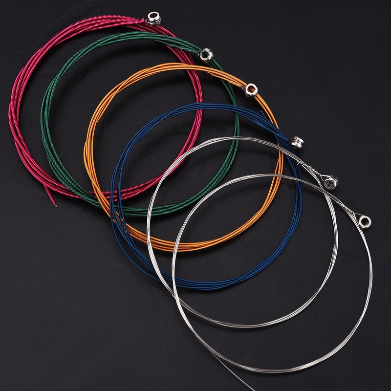Bememo 2 Sets of 6 Guitar Strings Replacement Steel String