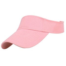 Youth Kid Sun Visor Girls Boys Age 2-12, Kids Beach Visor Summer UV Protection Sport Cap Pink