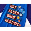 Beezizac Pajamas for Boys Blue Gamer Long Sleeve & Pants