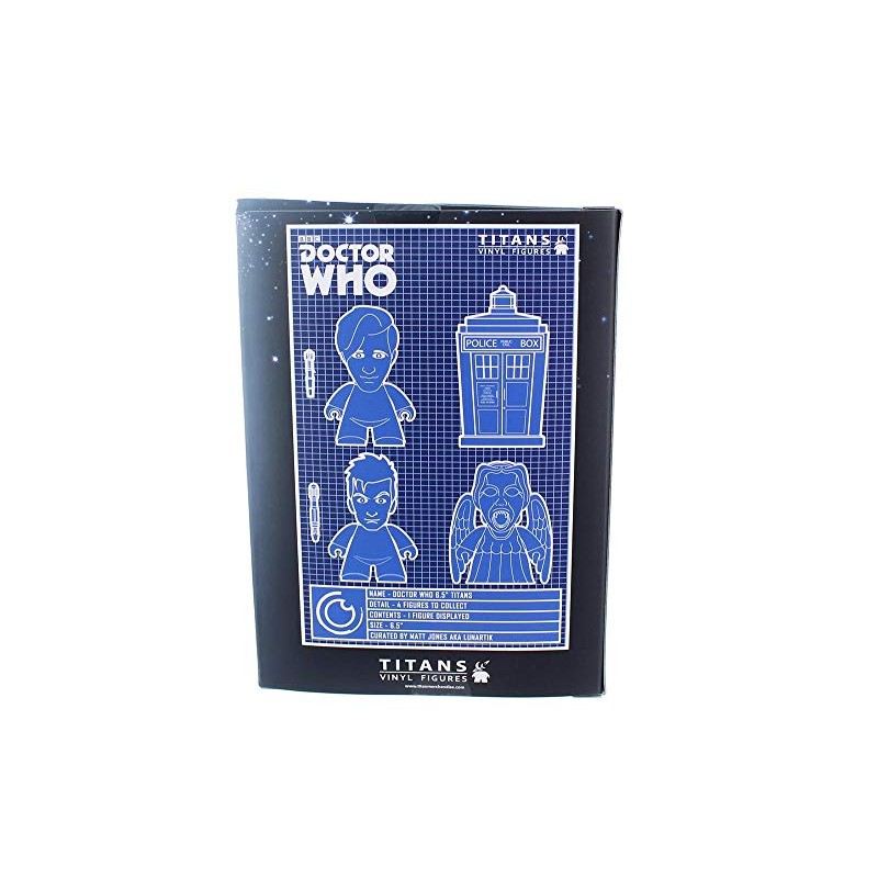 DOCTOR WHO Titan Vinyl Figure- 10th Doctor (4.5")