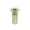 sourcing map Multi-Grip Rivet-Nut, M5 Pre-Bulbed Shank Carbon Steel Color-Zinc-Plated