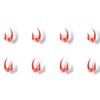 Mini MUDHORN Logo Vinyl Decal Sticker 8-Pack - 1" Small