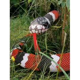 Coral Snake Cuddly Toy Snake Royal Snake Coral Otter Plush Toy Marduk – Cuddly Toys *biz