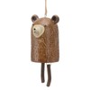 Rustic Hanging Animal Wind Chimes Resin Hand Made Natural Garden