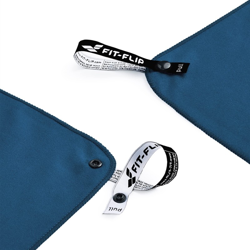Fit-Flip Microfibre Towel, Compact, Ideal as a Sports Towel, Travel