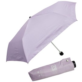 折りたたみ傘 日傘 晴雨兼用 レディース メンズ 親骨 55cm 内側コーティング UV99.9％カット 一級遮光 UPF50＋ 遮熱 耐風骨仕様 パープル