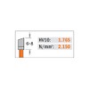 CMT Orange Tools Circular Saw Blade HW 190 x 2.6/1.6