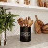Barnyard Designs Ceramic Farmhouse Kitchen Utensil Holder for Countertop, Decorative