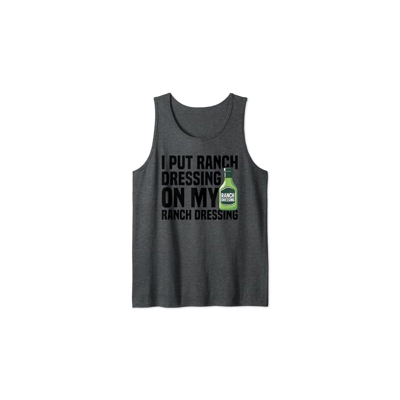 Ranch Dressing Packets Costume Container Ranch Seasoning Tank Top