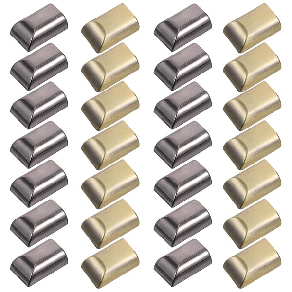 Pack of 50 Metal Zipper Clip Style Zipper Clips End