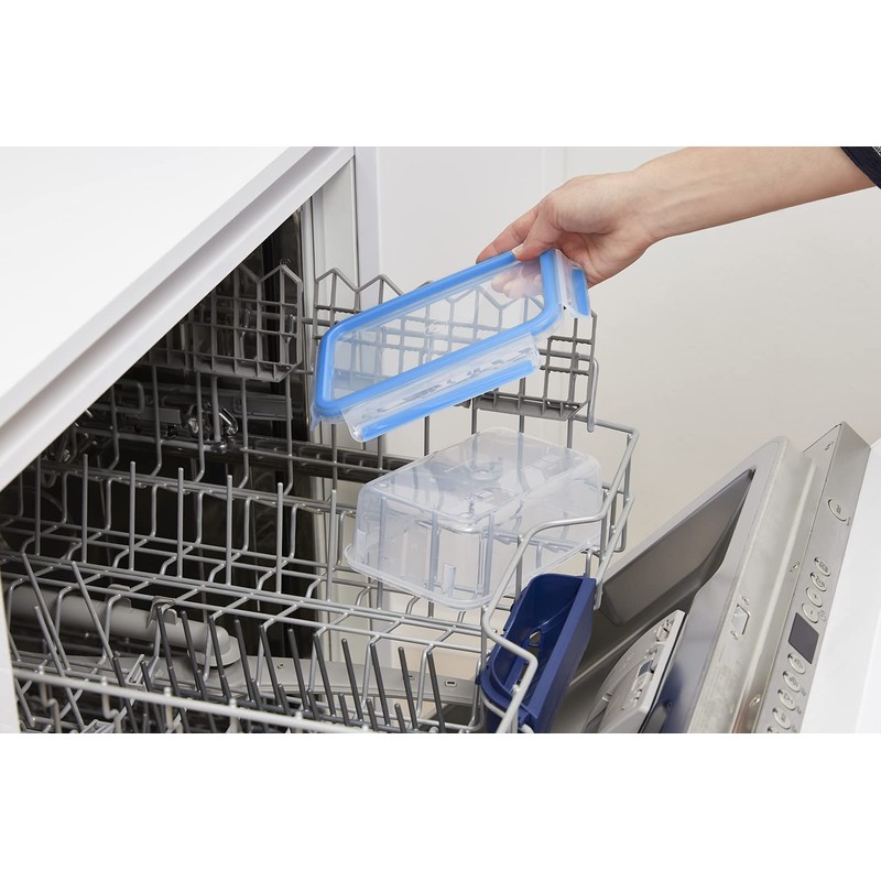 Tefal Masterseal Fresh – Plastic Food Box, Plastic, Blue, 0.8