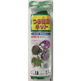 Clark Vine Flower Net, Mesh 5.9 inches (15 cm), Line Diameter: Approx. 0.06 inches (1.6 mm), 0.7 x 10.9 ft (1.8 x 2.7 m)
