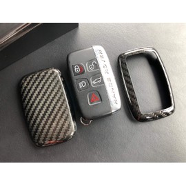 NORDECCO CARBON FIBRE SMART 5 BUTTON KEYLESS FOB REMOTE CASE FOR LAND ROVER RANGE ROVER EVOQUE VELAR Evoque SPORT Discovery 3/4/5 Freelander Vogue SVR L405