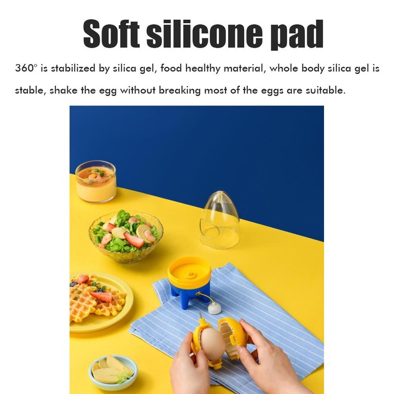 Transparent Egg Scrambler Fall Proof Manual Household Egg Yolk Egg