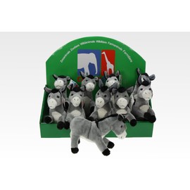 Cornelißen Cuddly Toy Donkey Animal Grey Cute Length 23 cm 1017002