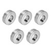 10Pcs Welder Wire Feed Roller 1.0‑1.2mm Groove Feeding Guide Wheel