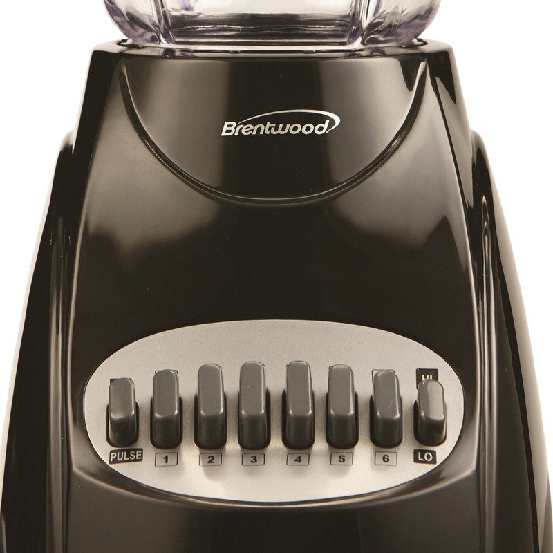 Brentwood Blender 12-Speed, Plus Pulse, Black