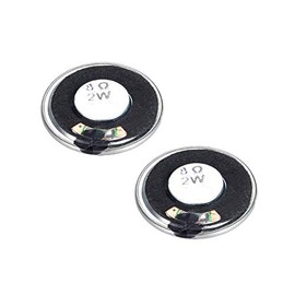 uxcell 2W 8 Ohm DIY Speaker 36mm Round Shape Replacement Loudspeaker 2pcs