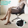 5 Piezas Ruedas para Sillas de Oficina, Boja Llantas para