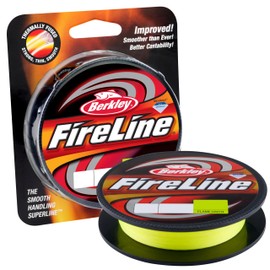 Berkley FireLine® Fused Original - 8-Strand Superline, Ultra Tough & Abrasion-Resistant Braided Fishing Line for Sensitivity and Smooth Throws, Smoke, 0.39 mm, 64.02 lb|29.1 kg, 164 yd|150 m