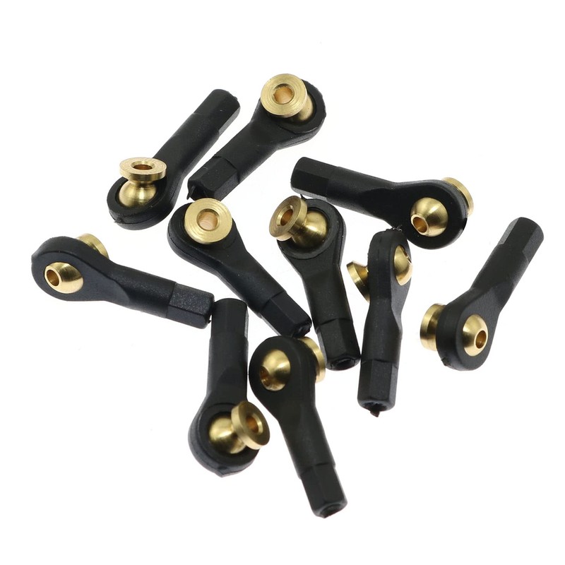 Maxmoral 10PCS M2 Ball Head Holder Tie Rod Ends Ball