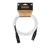 Cascha Standard Line Microphone Cable (XLR), White, 6 m